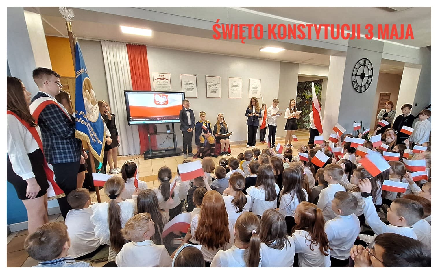 dzieci na apelu