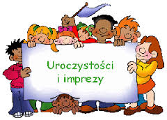 Rysunek  dzieci witających szkolę